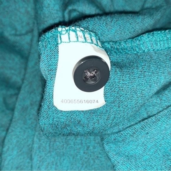 Tony Hawk Henley Blue & Grey Teal Colorblock 3/4 Sleeved Shirt Size Small - Picture 4 of 9